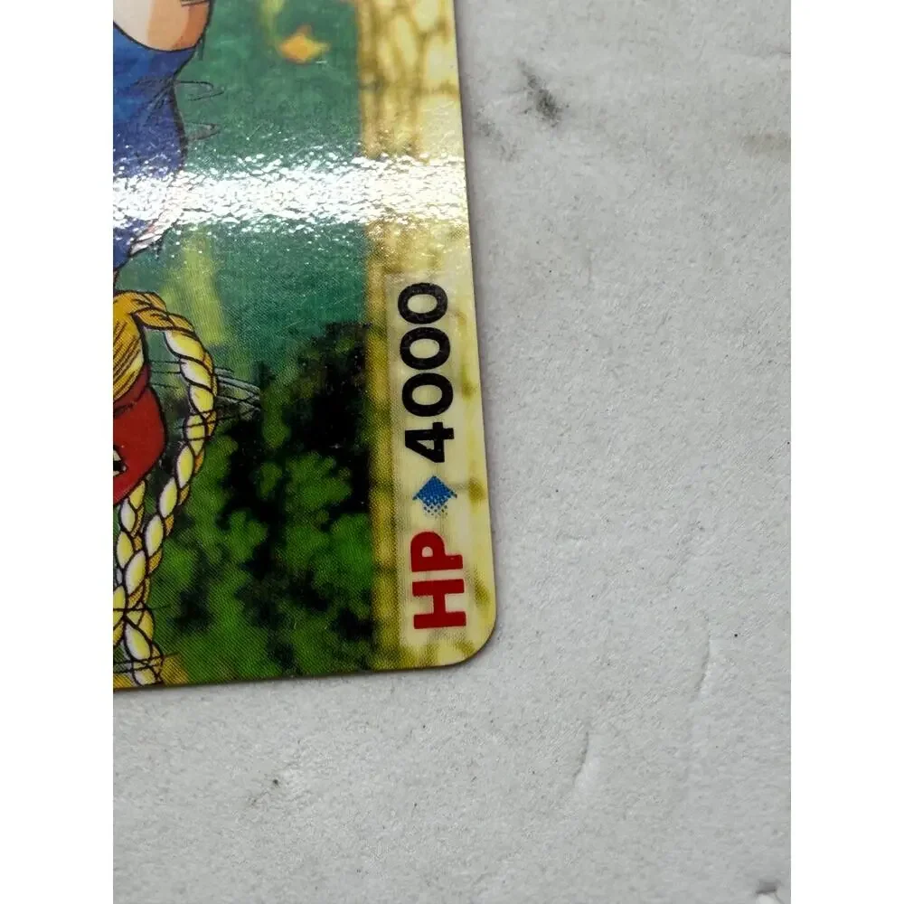 Street Fighter II Cammy HP 4000 Bandai 1994 New Challengers Card Japan